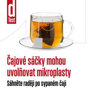 I proto jsme se vydali cestou sypaných čajů. V článku od dTestu se dozvíte informace ohledně čajových sáčků. Více...